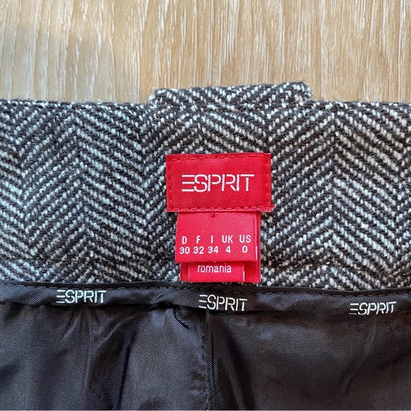 Esprit Tweed Wide Leg Pant - Picture 7 of 16